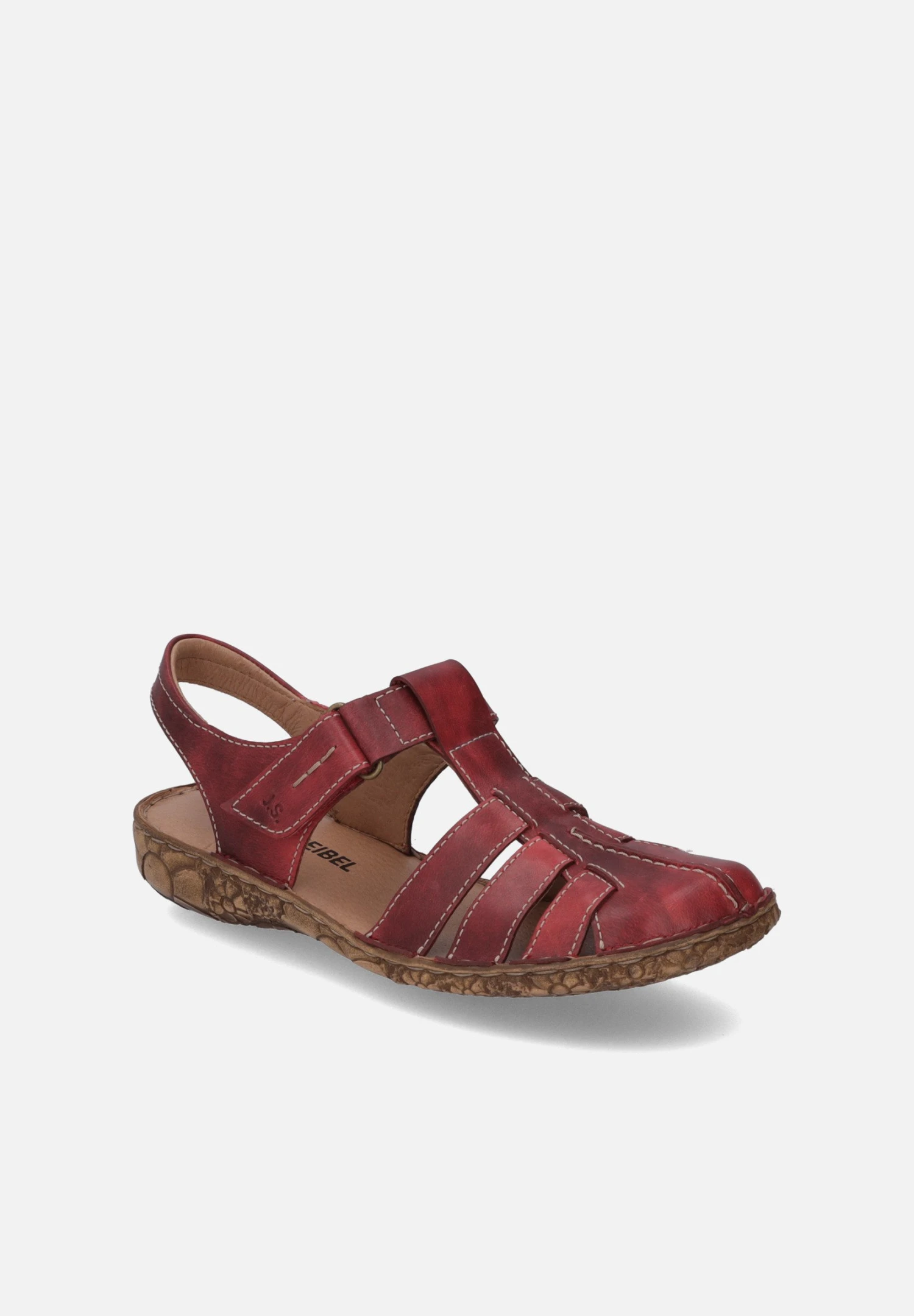 Josef Seibel Rosalie 48 - Sandalen Met Sleehak - Rot 8 Josef Seibel Rosalie 48 - Sandalen Met Sleehak - Rot - Afbeelding 8
