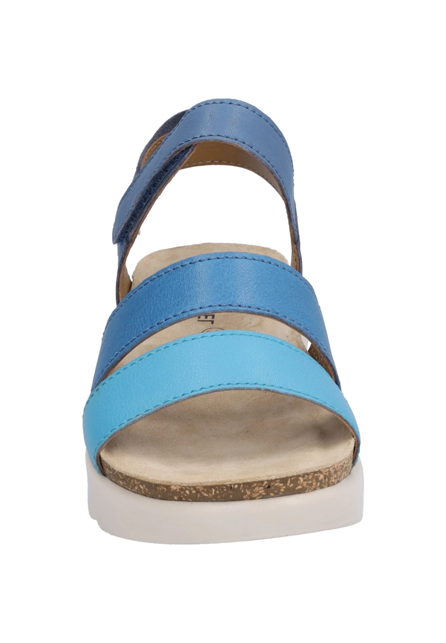 Josef Seibel Sandalen Met Plateauzool - Blau Multi 5 Josef Seibel Sandalen Met Plateauzool - Blau Multi - Afbeelding 5