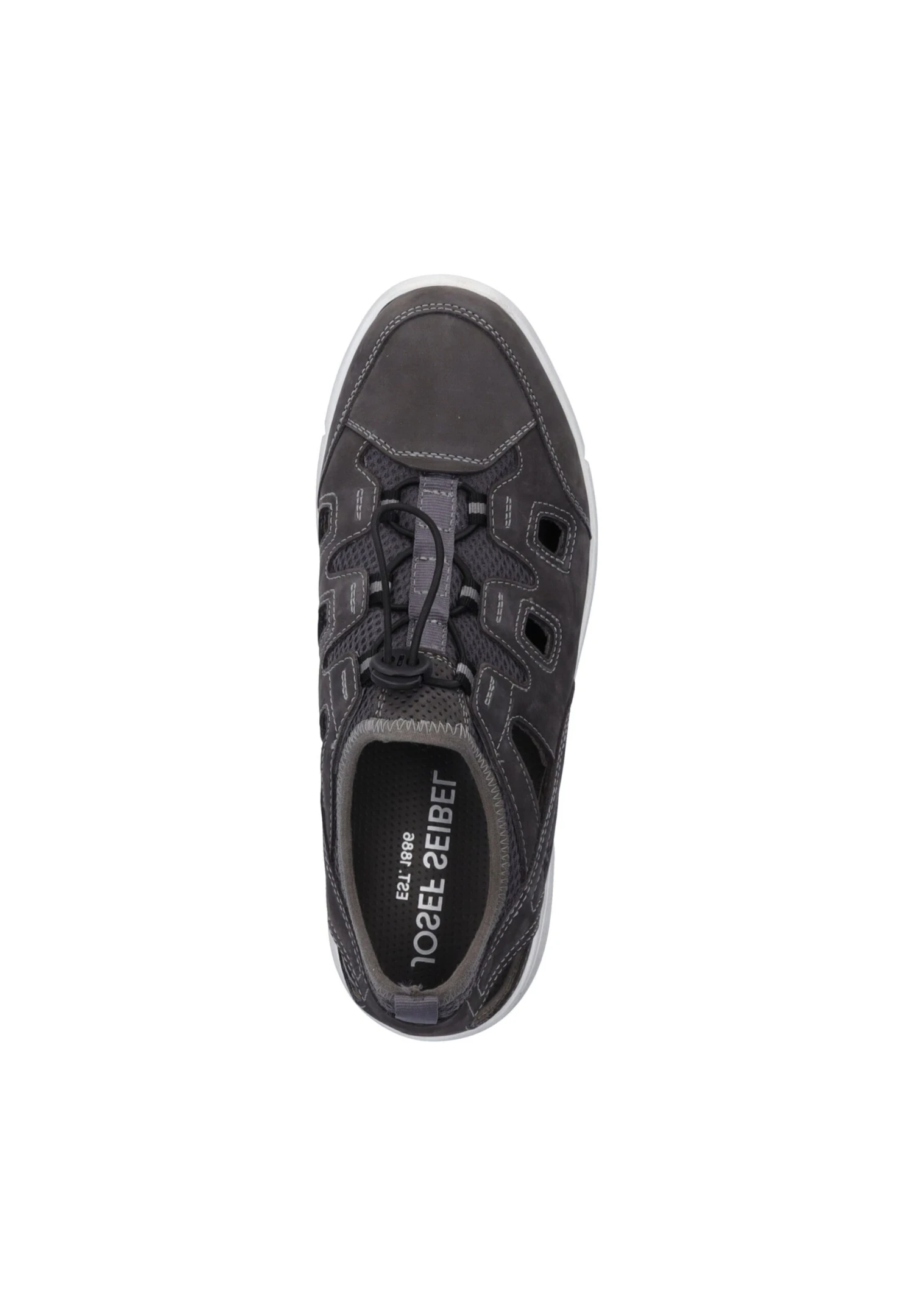 Josef Seibel Enrico 22 - Veterschoenen - Granit Kombi 3 Josef Seibel Enrico 22 - Veterschoenen - Granit Kombi - Afbeelding 3