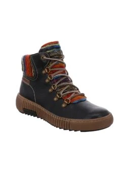 Josef Seibel Maren- Veterboots - Schwarz/Multi 5 Josef Seibel Maren- Veterboots - Schwarz/Multi -Schoenen Winkel 0f9b64fe6eab4ed48ad425d78d58a3ee