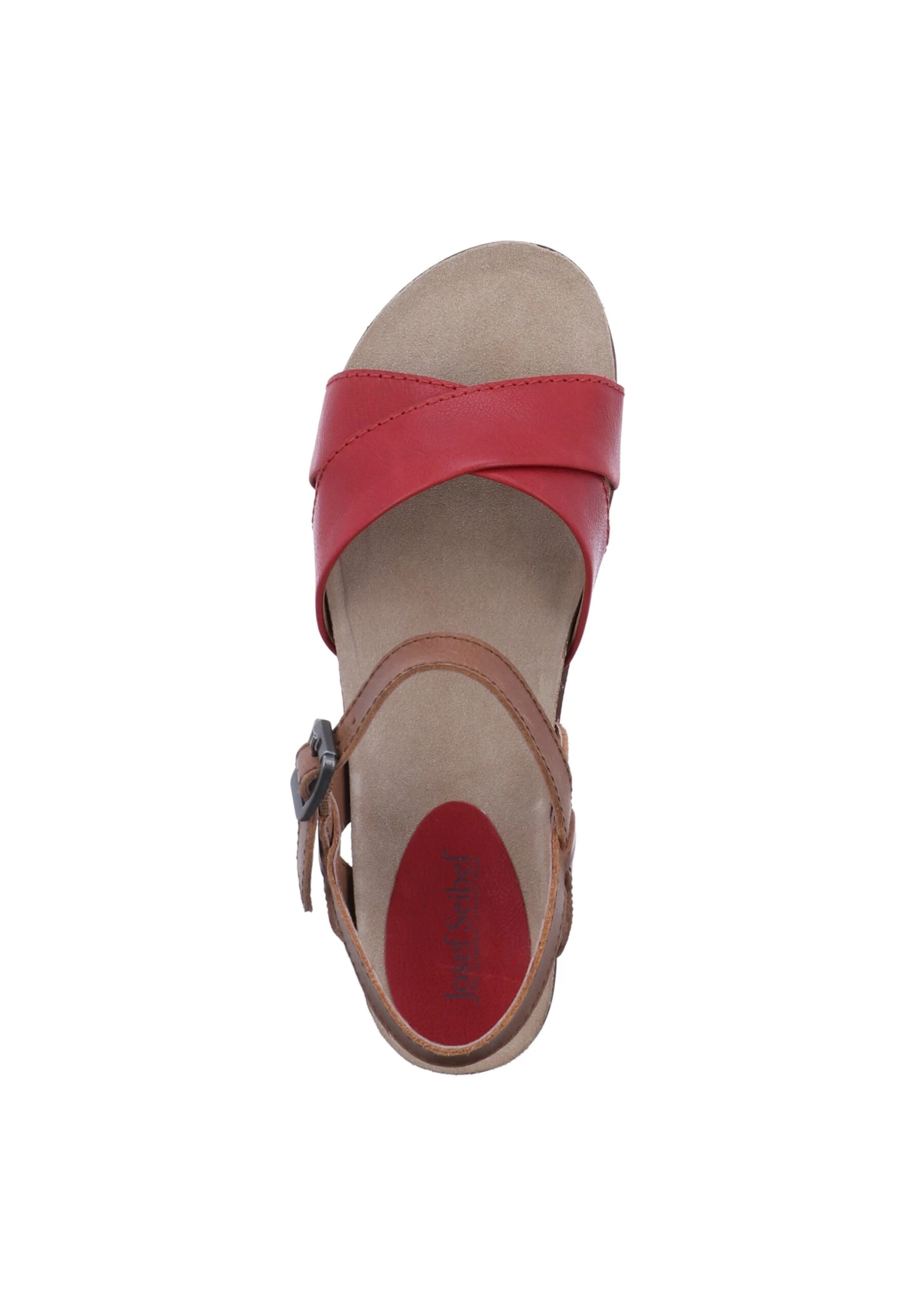 Josef Seibel Sandalen - Rot Kombi 3 Josef Seibel Sandalen - Rot Kombi - Afbeelding 3