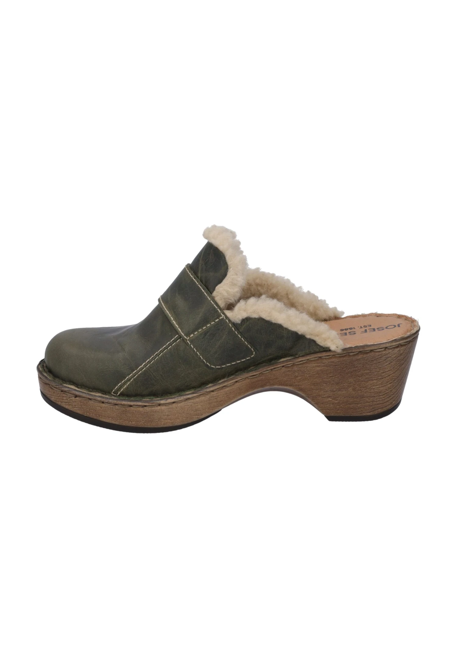Josef Seibel Clogs - Oliv 1 Josef Seibel Clogs - Oliv