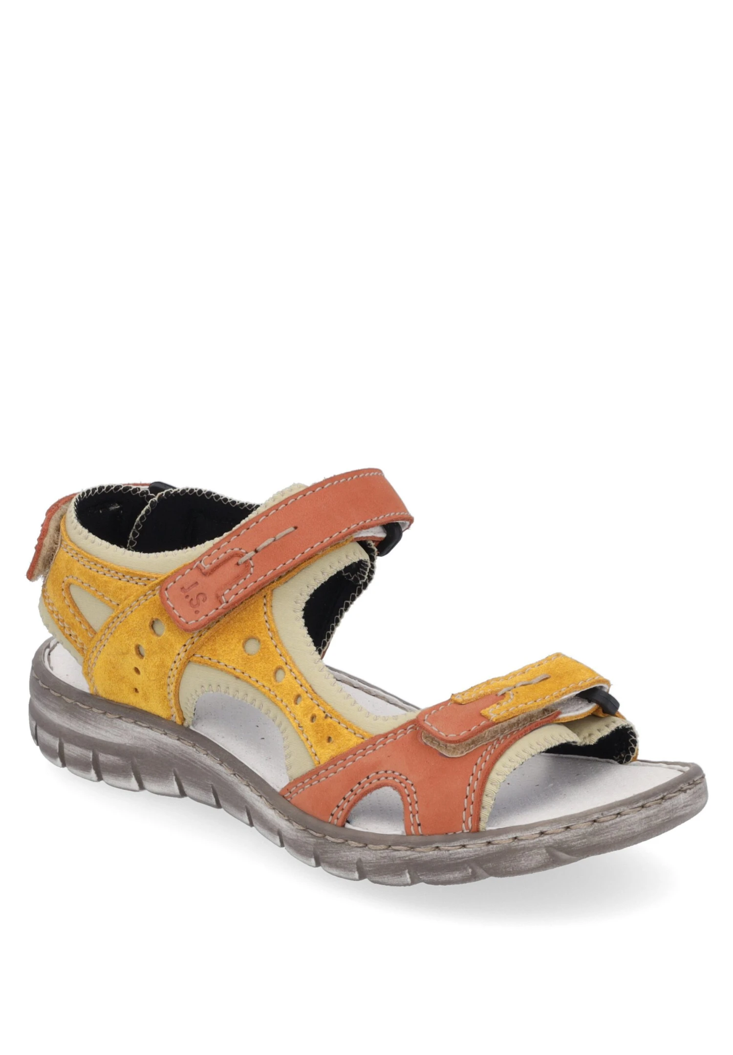 Josef Seibel Sandalen - Orange Kombi 2 Josef Seibel Sandalen - Orange Kombi - Afbeelding 2