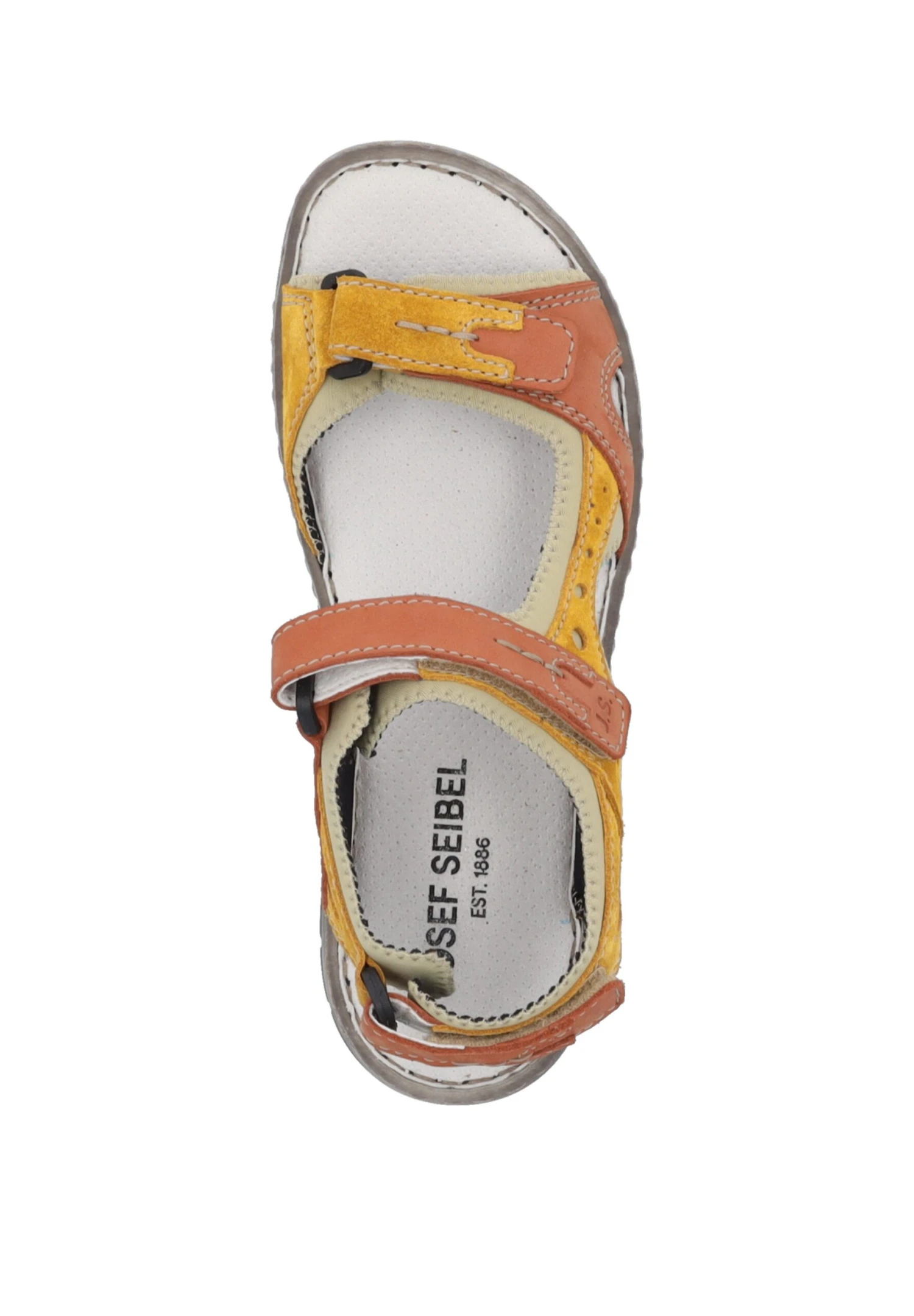 Josef Seibel Sandalen - Orange Kombi 3 Josef Seibel Sandalen - Orange Kombi - Afbeelding 3