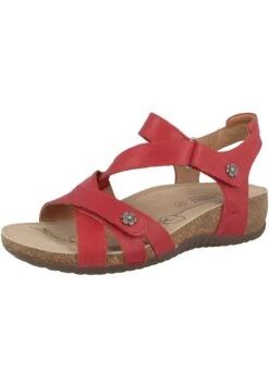 Josef Seibel Natalya- Sandalen Met Sleehak - Red 7 Josef Seibel Natalya- Sandalen Met Sleehak - Red -Schoenen Winkel 144e6dba0165487e8aefc1762935a3db