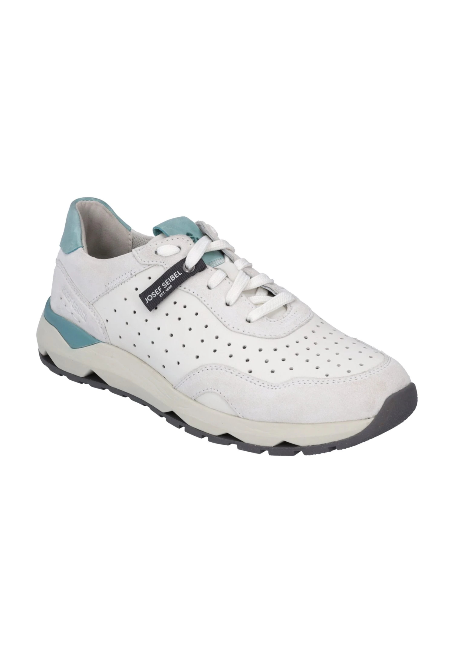 Josef Seibel Jonah- Sneakers Laag - Weiss Azur 2 Josef Seibel Jonah- Sneakers Laag - Weiss Azur - Afbeelding 2