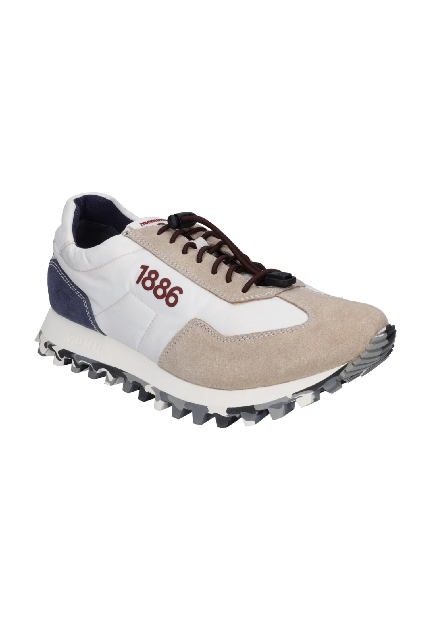 Josef Seibel Sneakers Laag - Beige-Blau 2 Josef Seibel Sneakers Laag - Beige-Blau - Afbeelding 2