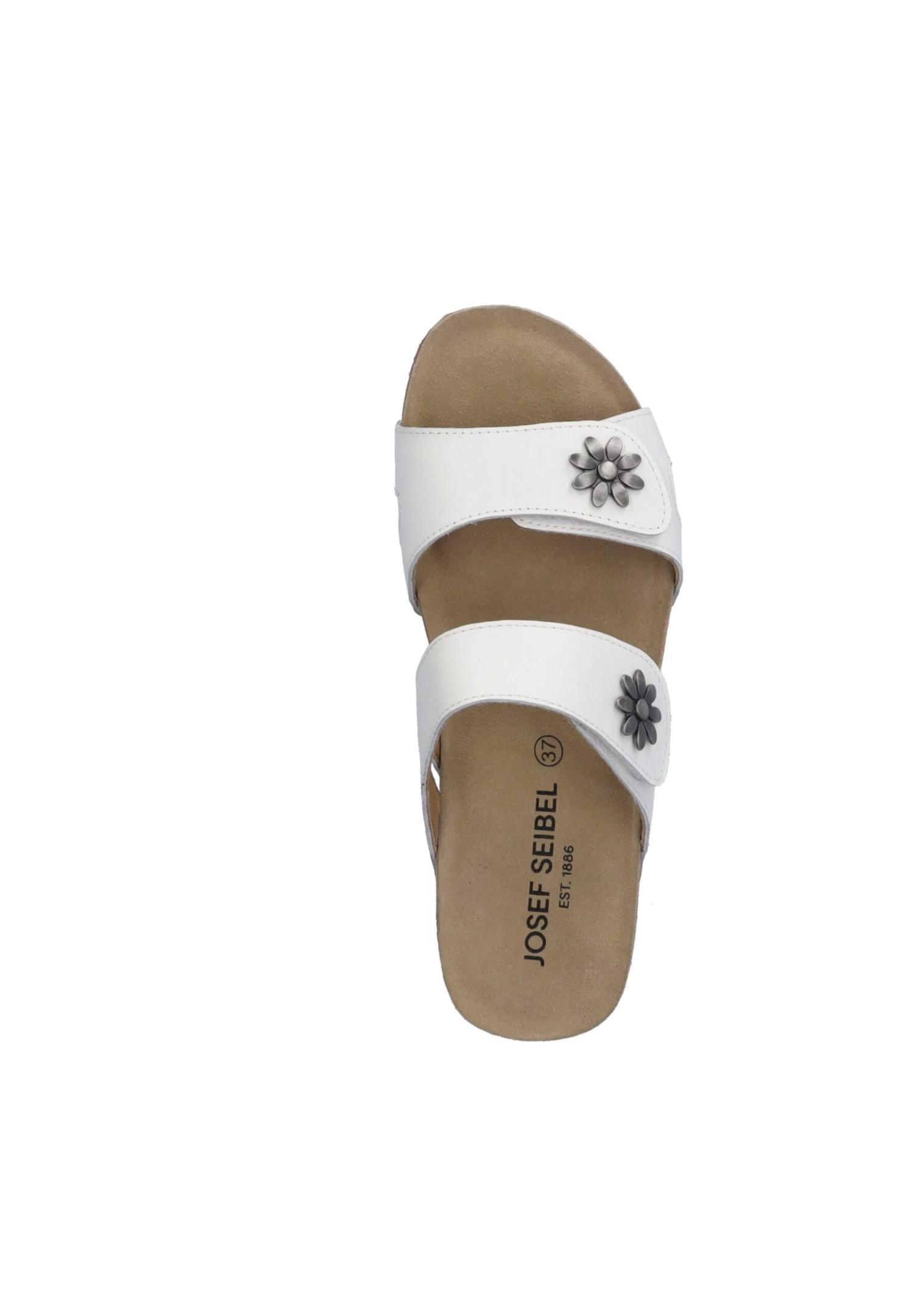Josef Seibel Tonga- Pantoffels - Weiss 3 Josef Seibel Tonga- Pantoffels - Weiss - Afbeelding 3