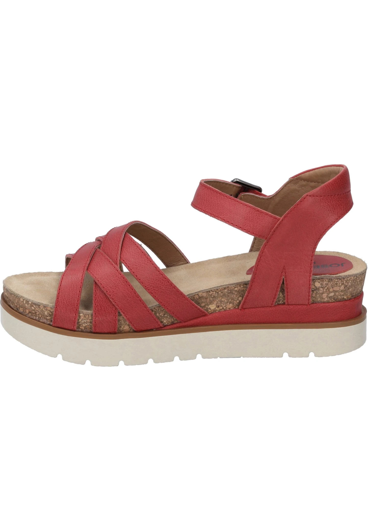 Josef Seibel Sandalen Met Plateauzool - Rot 6 Josef Seibel Sandalen Met Plateauzool - Rot - Afbeelding 6