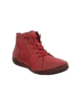 Josef Seibel Korte Laarzen - Rot 8 Josef Seibel Korte Laarzen - Rot -Schoenen Winkel 2413a1fb566b447a93be2555d77ed2bb