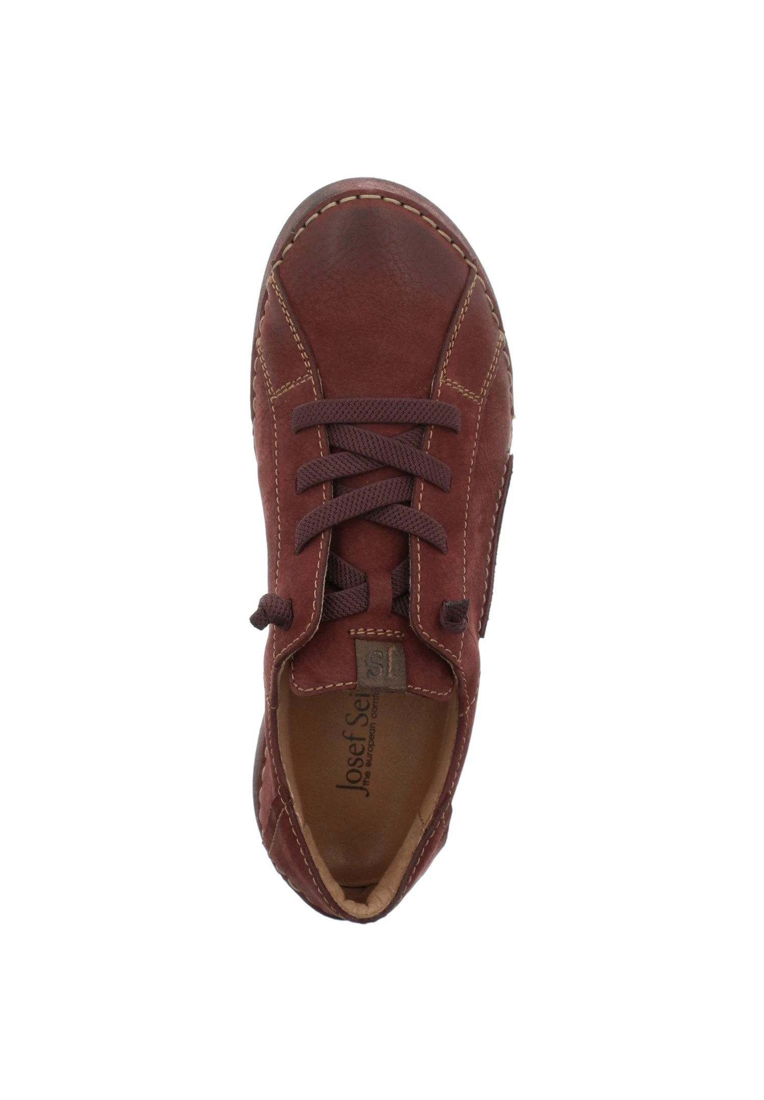 Josef Seibel Sportieve Veterschoenen - Bordo 2 Josef Seibel Sportieve Veterschoenen - Bordo - Afbeelding 2