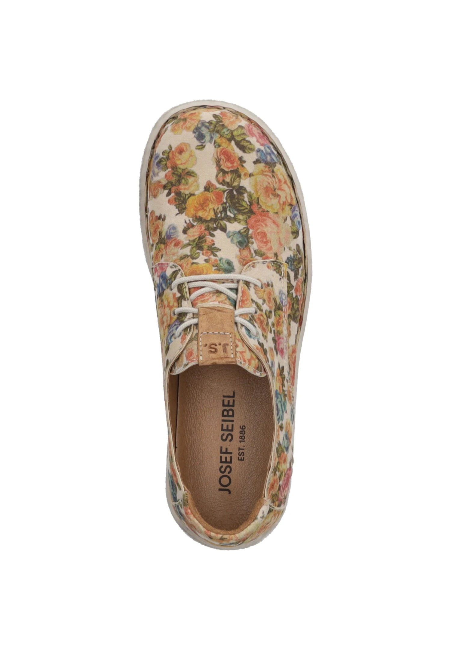 Josef Seibel Sneakers Laag - Creme-Multi 3 Josef Seibel Sneakers Laag - Creme-Multi - Afbeelding 3