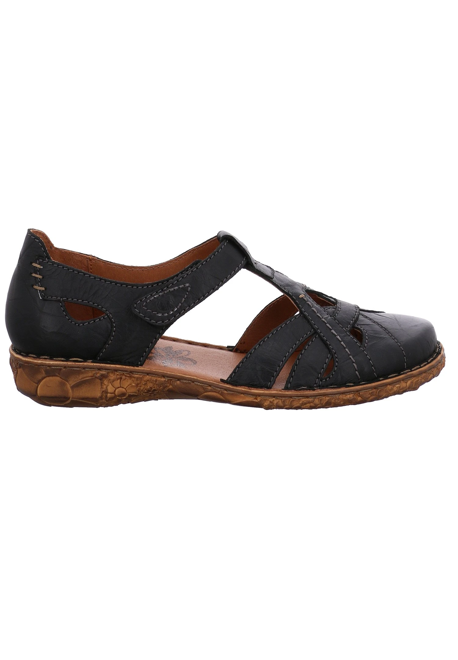 Josef Seibel Rosalie - Ballerina'S Met Enkelbandjes - Schwarz 4 Josef Seibel Rosalie - Ballerina'S Met Enkelbandjes - Schwarz - Afbeelding 4