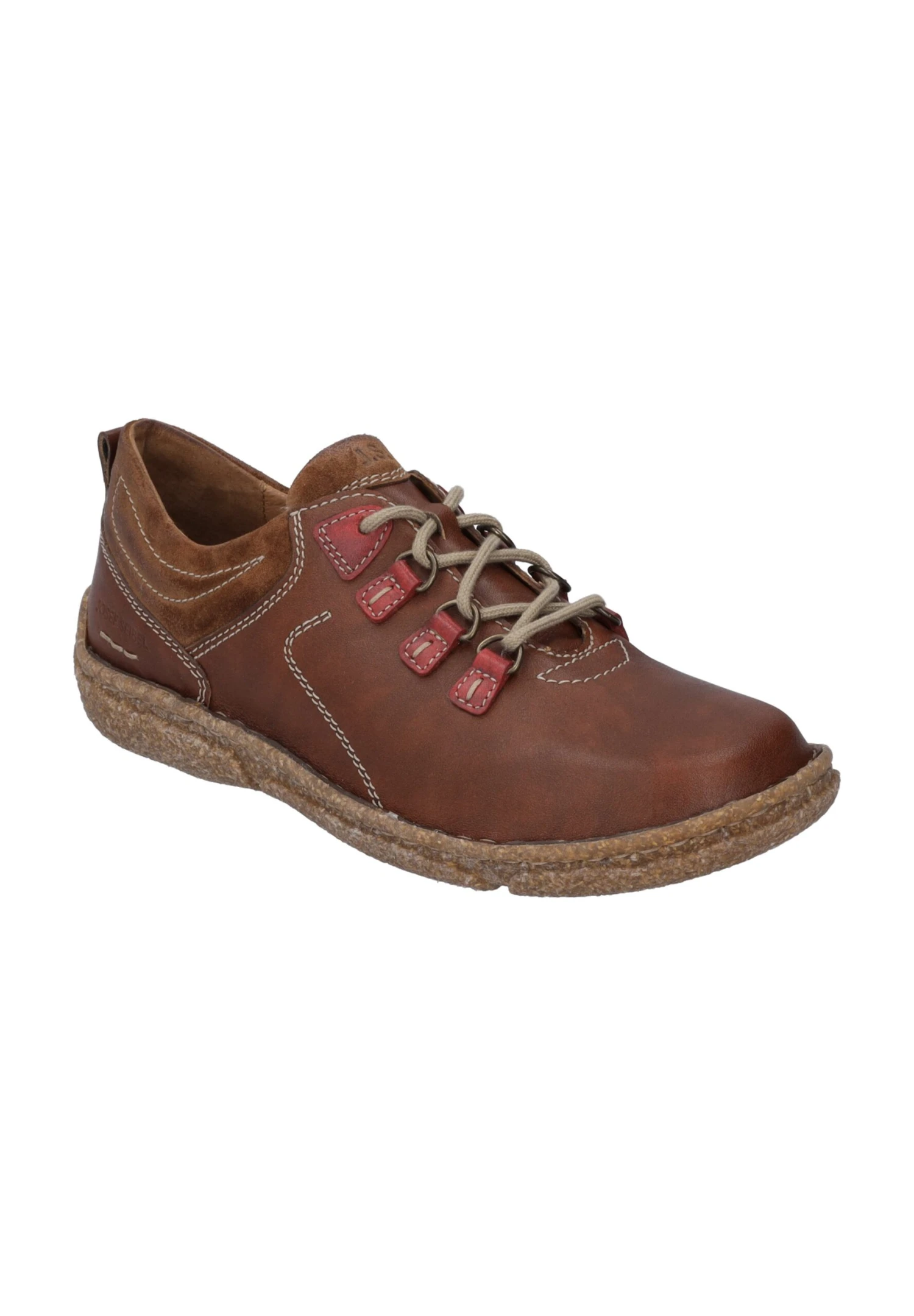 Josef Seibel Neele - Sportieve Veterschoenen - Brown 2 Josef Seibel Neele - Sportieve Veterschoenen - Brown - Afbeelding 2