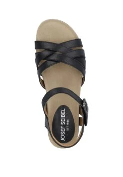 Josef Seibel Sandalen Met Sleehak - Schwarz 9 Josef Seibel Sandalen Met Sleehak - Schwarz -Schoenen Winkel 2b4812758b514ff5885142cb31de8a70