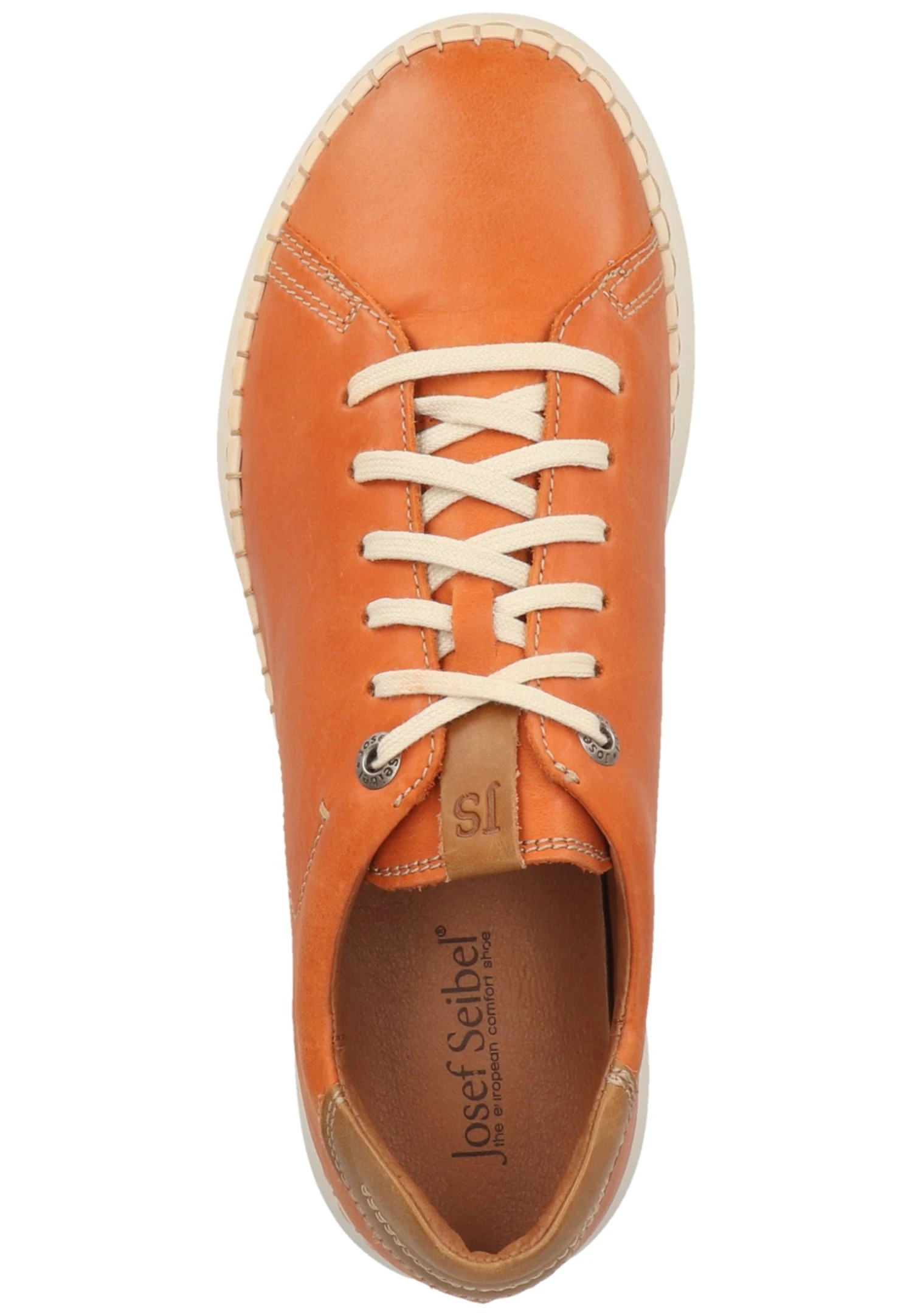 Josef Seibel - Sneakers Laag - Orange-Kombi 841 2 Josef Seibel - Sneakers Laag - Orange-Kombi 841 - Afbeelding 2