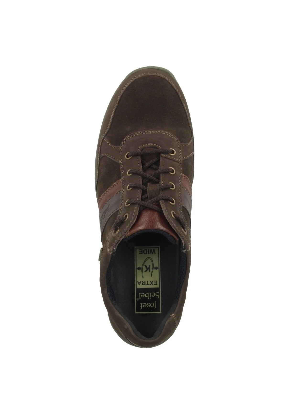 Josef Seibel Lenny - Sportieve Veterschoenen - Brown Kombi 2 Josef Seibel Lenny - Sportieve Veterschoenen - Brown Kombi - Afbeelding 2