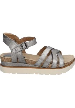 Josef Seibel Sandalen Met Plateauzool - Platin -Schoenen Winkel 3631b9c7c9744894a1fe2935b3efde6f