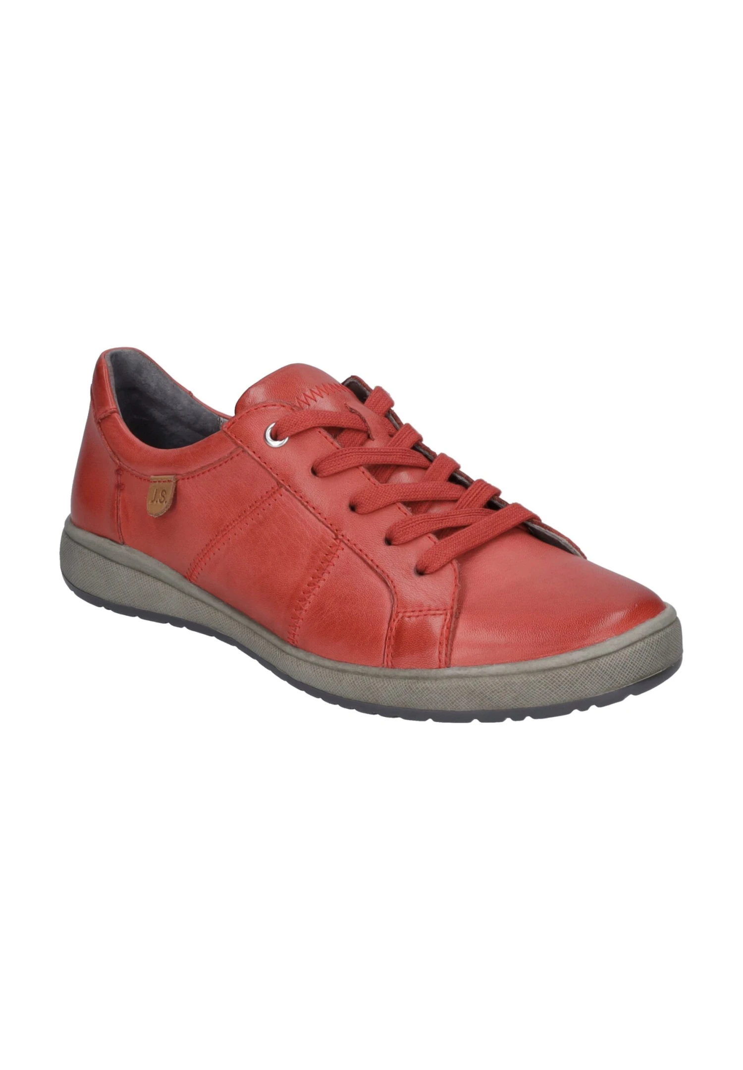 Josef Seibel Caren 42 - Sportieve Veterschoenen - Rot 2 Josef Seibel Caren 42 - Sportieve Veterschoenen - Rot - Afbeelding 2