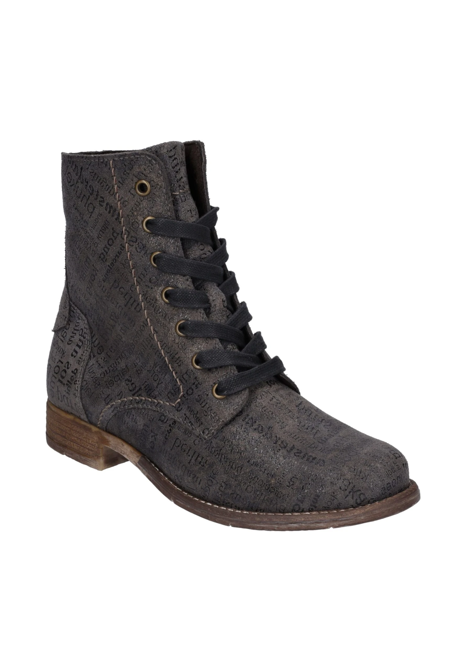 Josef Seibel Sienna 82 - Veterboots - Graphit 2 Josef Seibel Sienna 82 - Veterboots - Graphit - Afbeelding 2