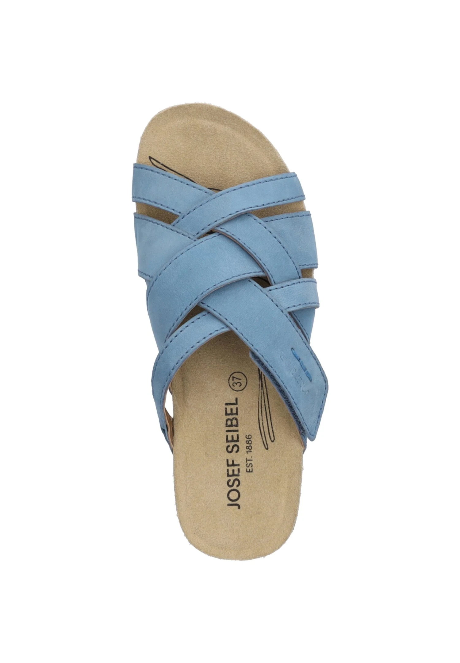 Josef Seibel Tonga- Sandalen - Azur 3 Josef Seibel Tonga- Sandalen - Azur - Afbeelding 3