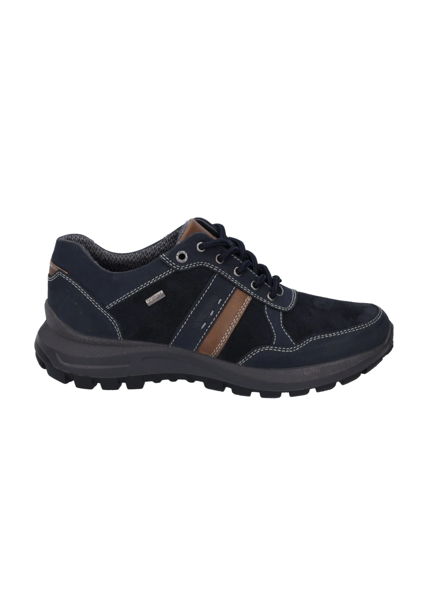 Josef Seibel Stefan - Sportieve Veterschoenen - Indigo Kombi 7 Josef Seibel Stefan - Sportieve Veterschoenen - Indigo Kombi - Afbeelding 7