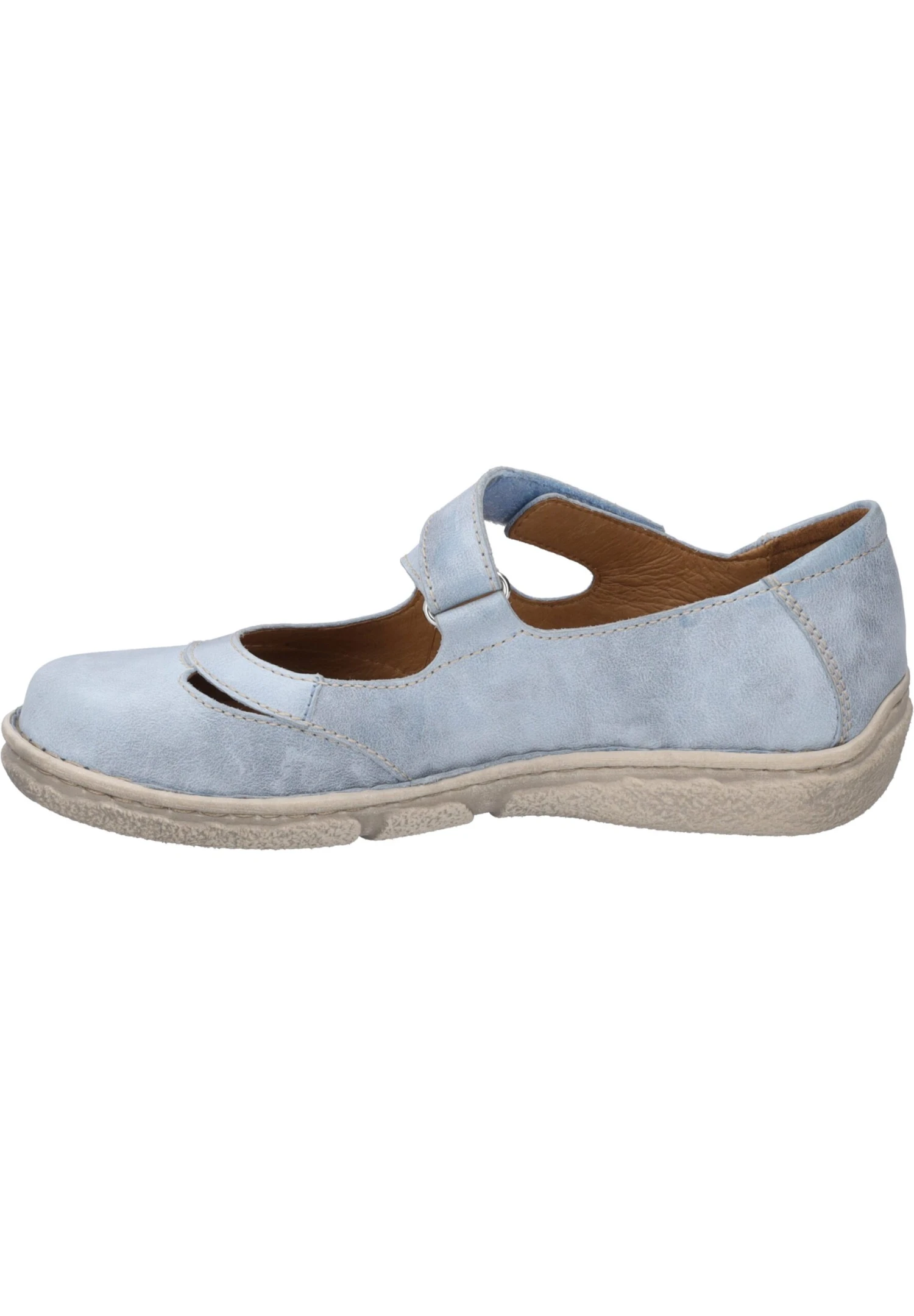 Josef Seibel Neele 61 - Ballerina'S Met Enkelbandjes - Skyblue 1 Josef Seibel Neele 61 - Ballerina'S Met Enkelbandjes - Skyblue