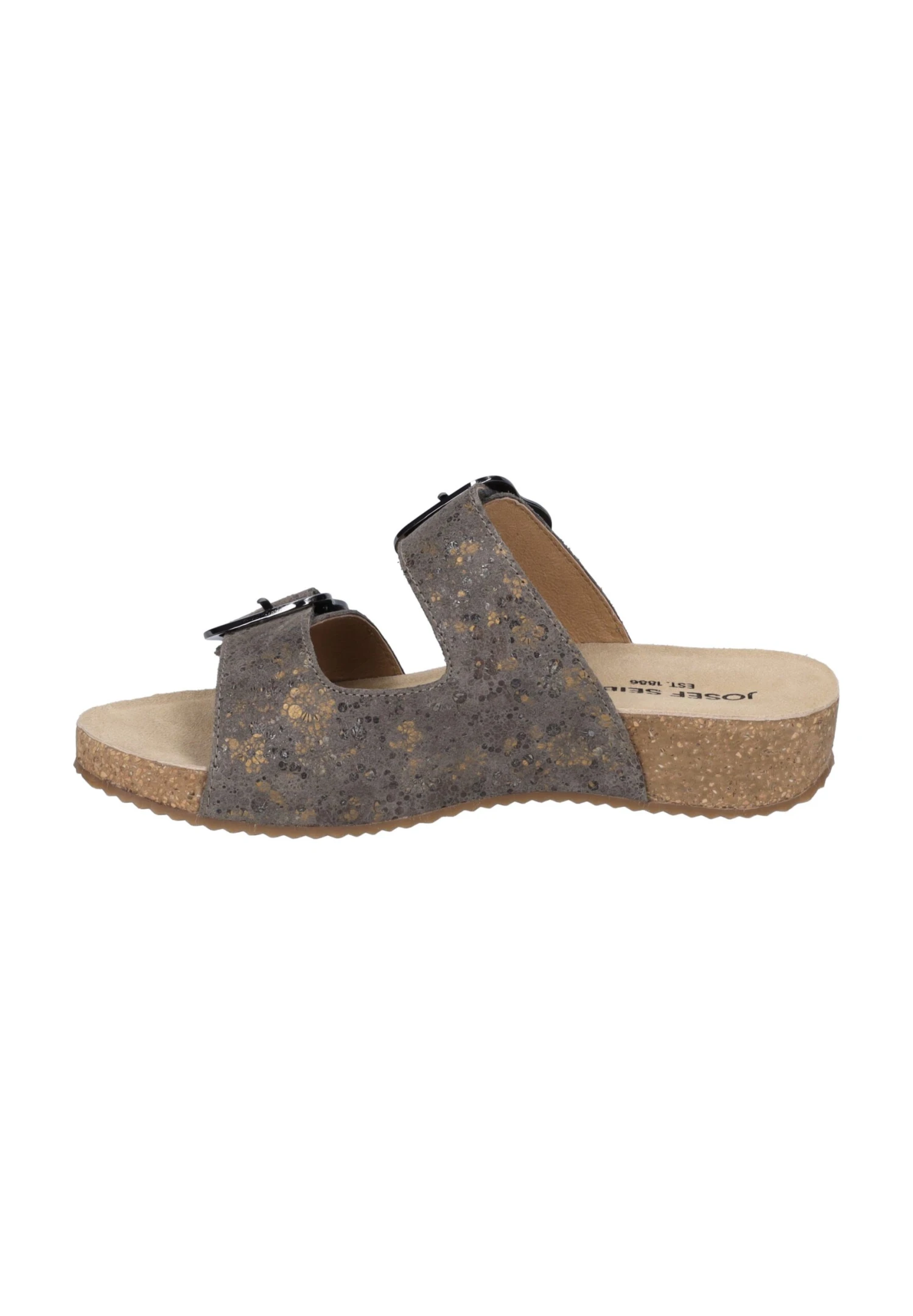 Josef Seibel Tonga - Muiltjes - Taupe-Multi 1 Josef Seibel Tonga - Muiltjes - Taupe-Multi