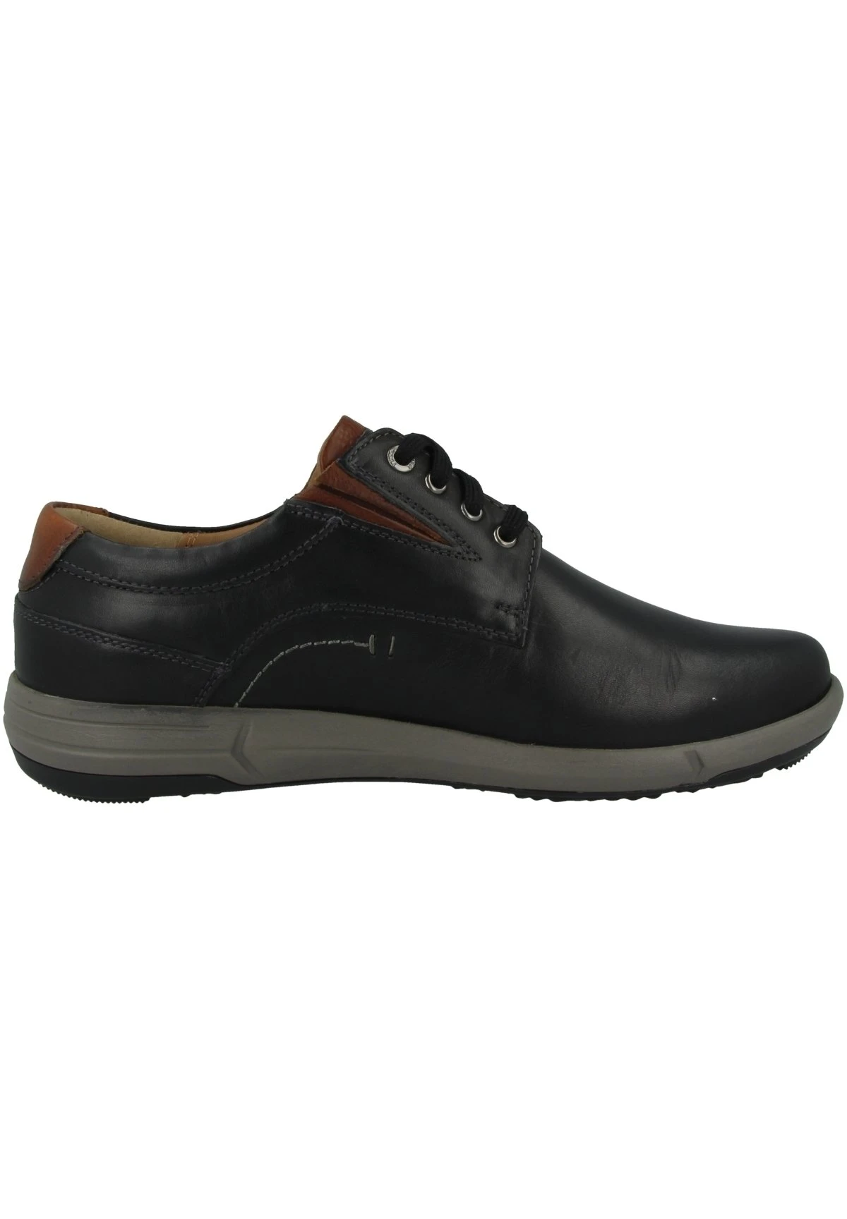 Josef Seibel Enrico- Sportieve Veterschoenen - Black Kombi (25314-860-101) 5 Josef Seibel Enrico- Sportieve Veterschoenen - Black Kombi (25314-860-101) - Afbeelding 5
