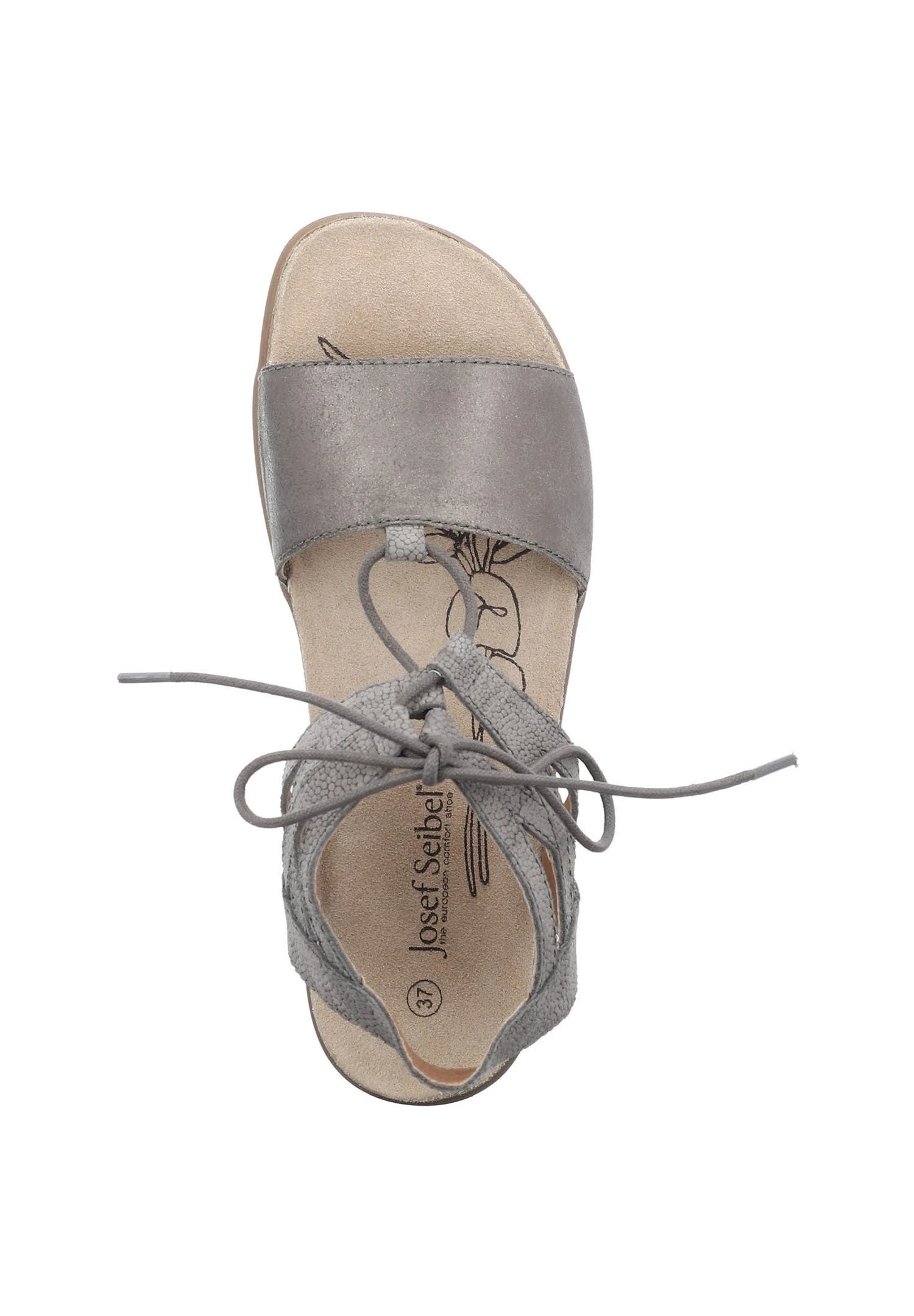 Josef Seibel Riley- Sandalen - Anthrazit-Kombi 2 Josef Seibel Riley- Sandalen - Anthrazit-Kombi - Afbeelding 2