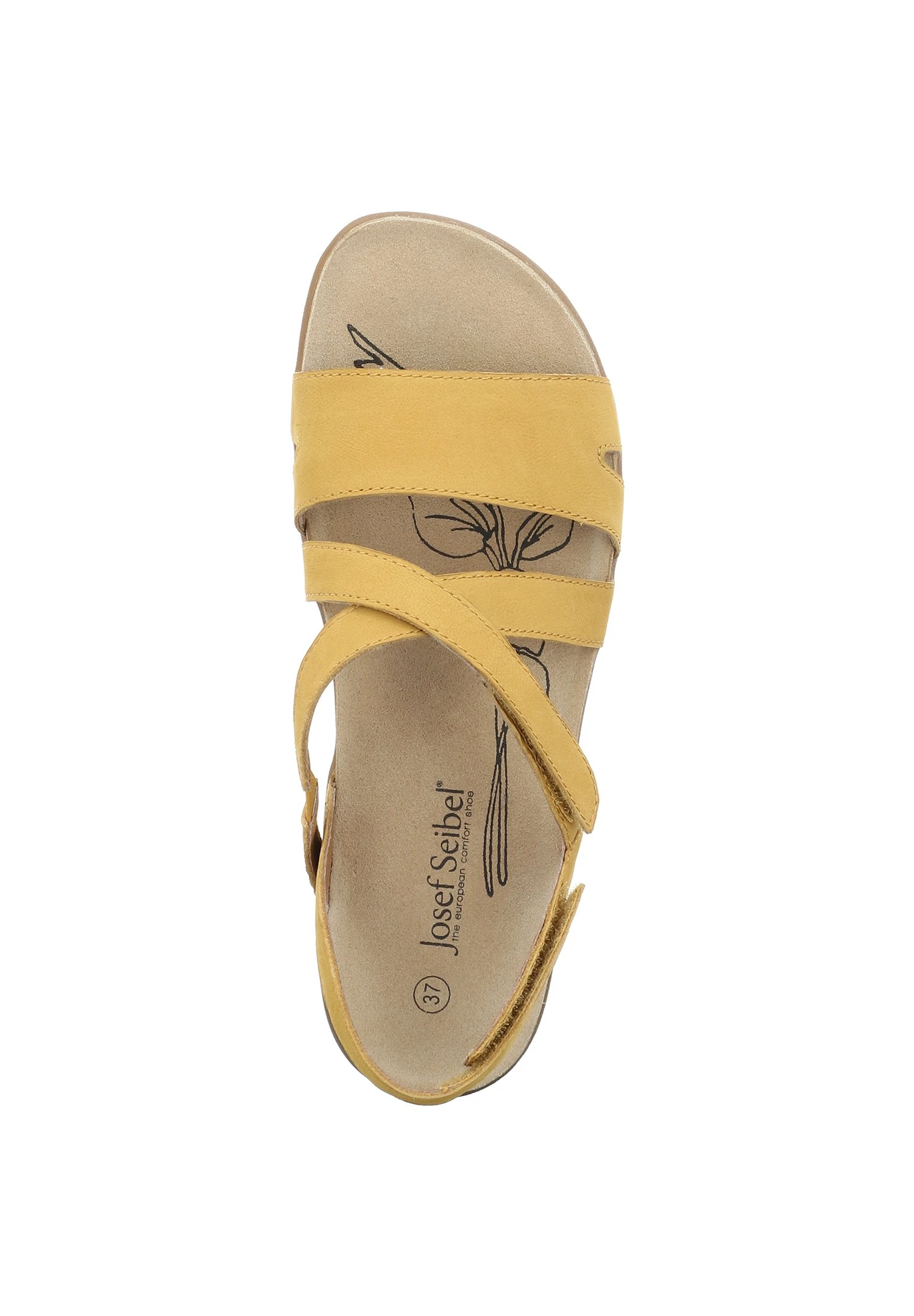 Josef Seibel Riley- Sandalen - Gelb 2 Josef Seibel Riley- Sandalen - Gelb - Afbeelding 2