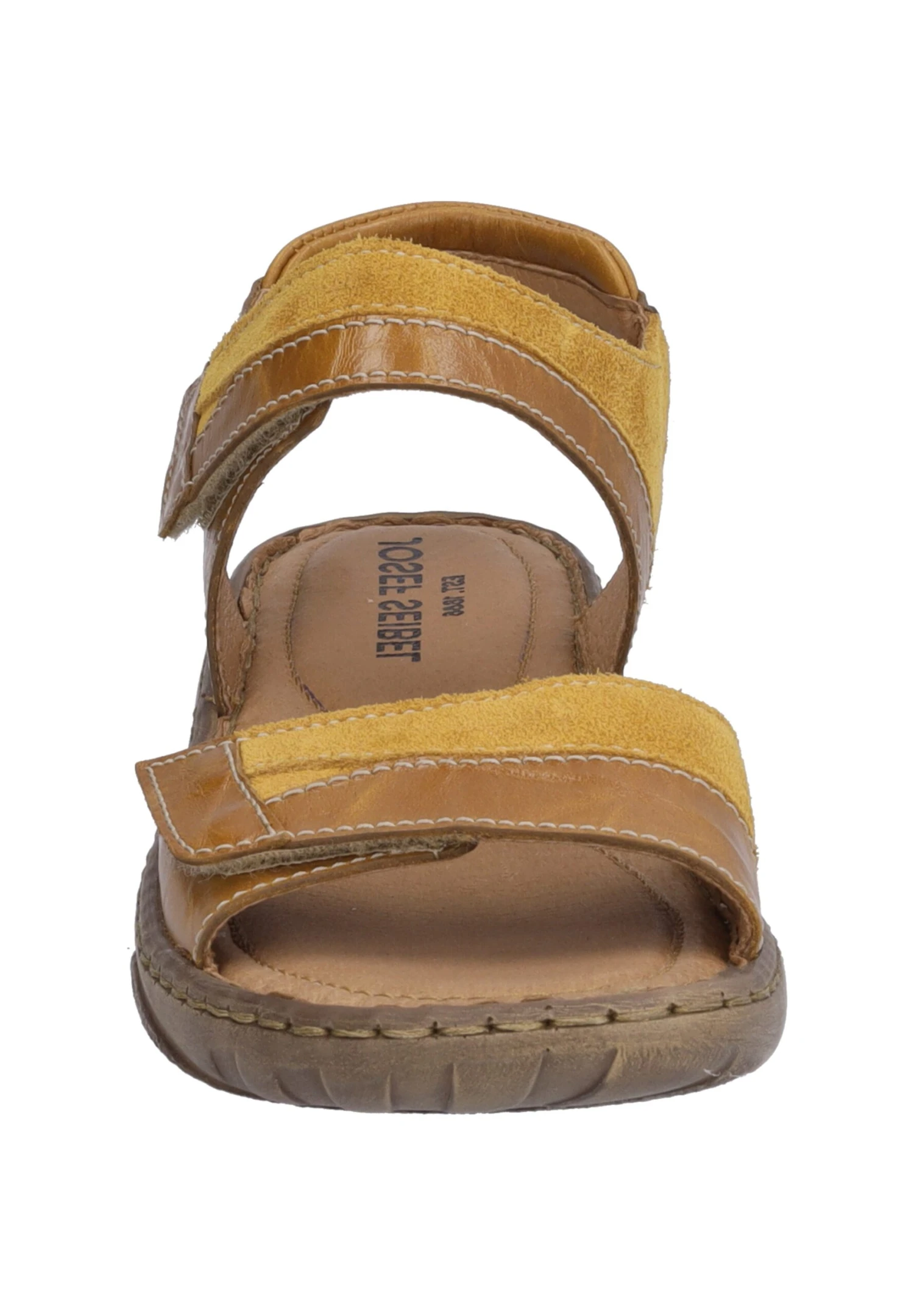 Josef Seibel Sandalen Met Sleehak - Safran 5 Josef Seibel Sandalen Met Sleehak - Safran - Afbeelding 5