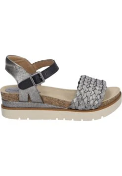 Josef Seibel Sandalen Met Sleehak - Platin-Kombi 11 Josef Seibel Sandalen Met Sleehak - Platin-Kombi -Schoenen Winkel 4fb4039055db4b9dba8bc62c7f9b408d