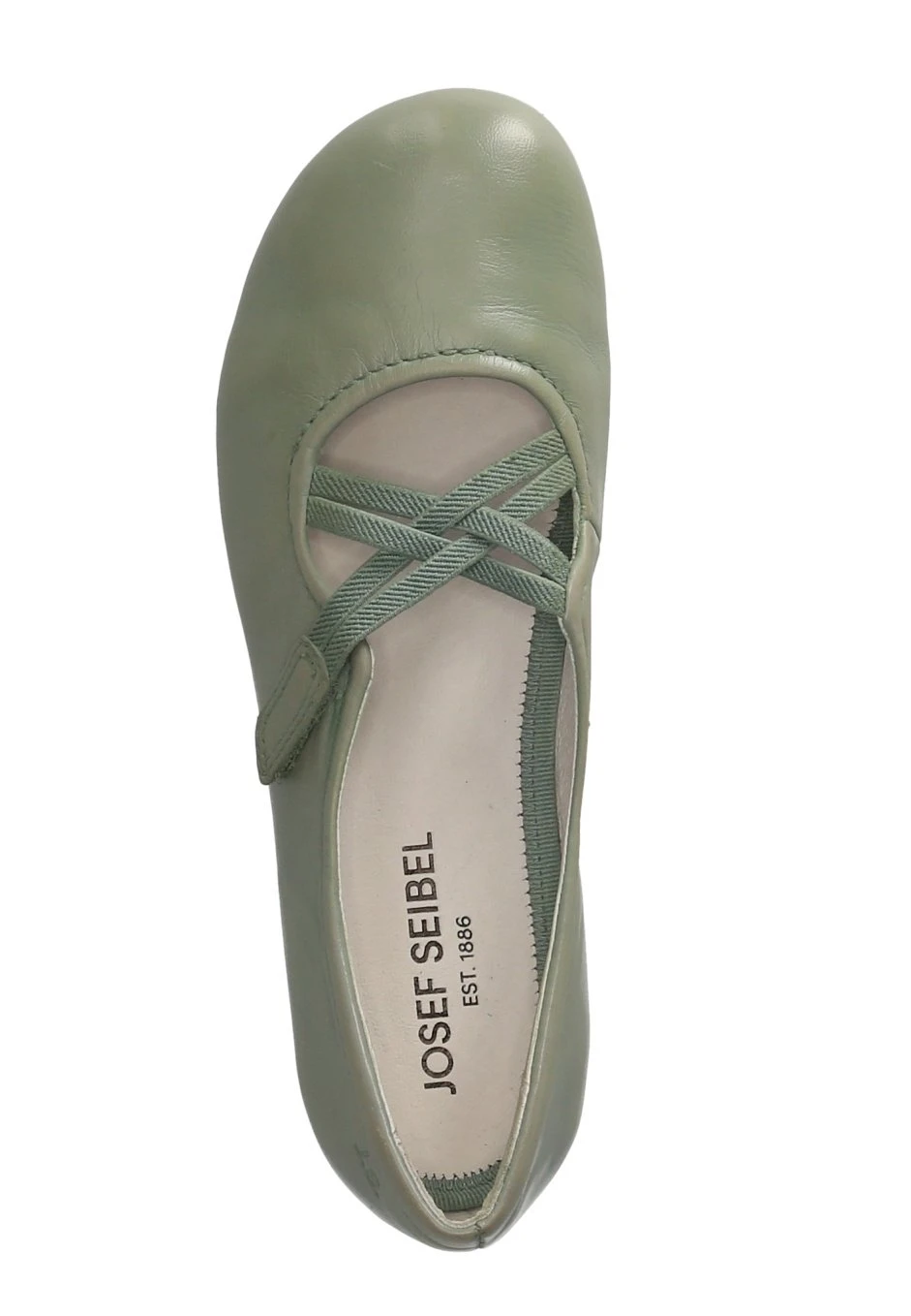 Josef Seibel Fiona 39 - Ballerina'S Met Enkelbandjes - Grün 2 Josef Seibel Fiona 39 - Ballerina'S Met Enkelbandjes - Grün - Afbeelding 2