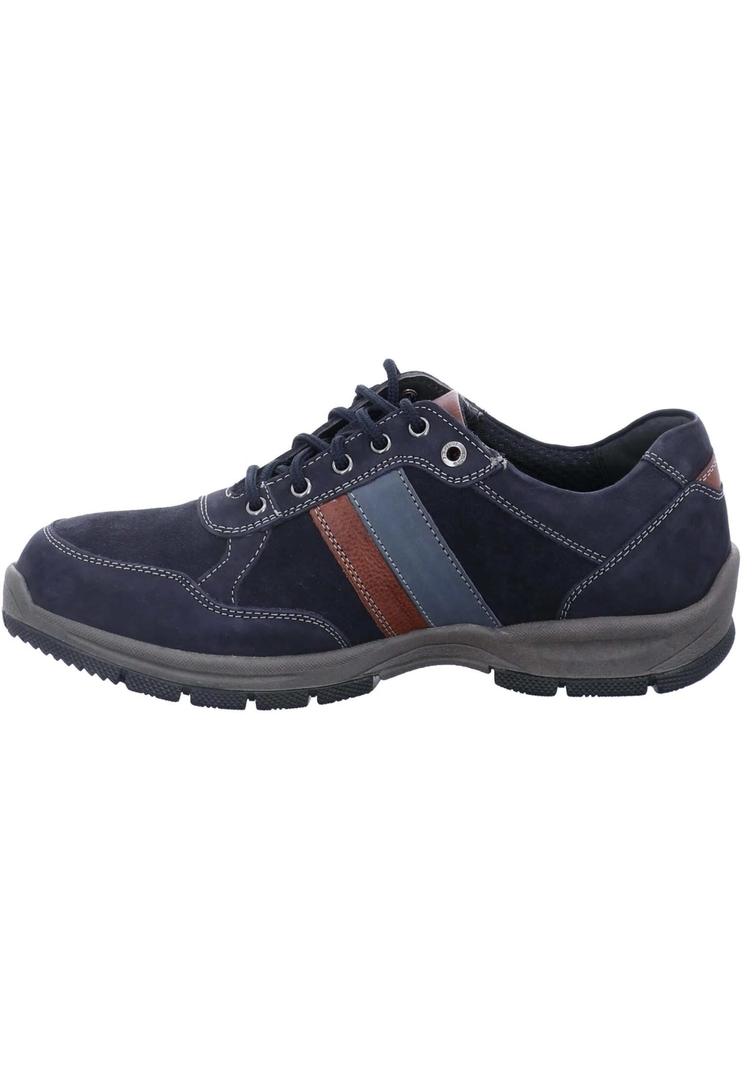 Josef Seibel Sportieve Veterschoenen - Indigo-Kombi 1 Josef Seibel Sportieve Veterschoenen - Indigo-Kombi