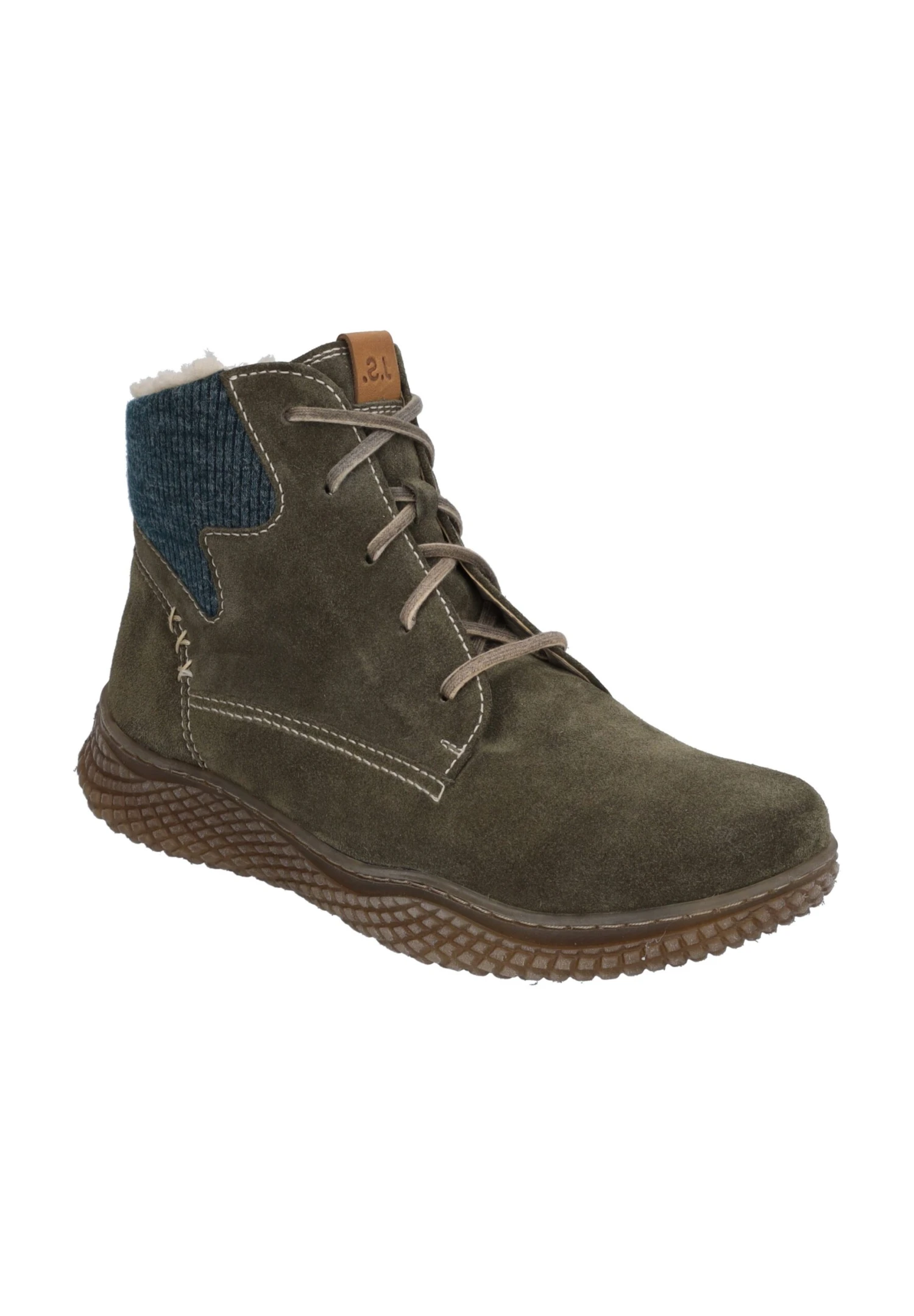 Josef Seibel Amelie 09 - Veterboots - Moos Multi 2 Josef Seibel Amelie 09 - Veterboots - Moos Multi - Afbeelding 2