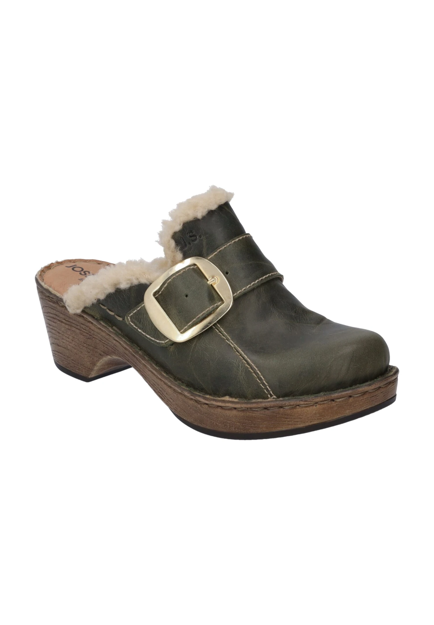 Josef Seibel Clogs - Oliv 5 Josef Seibel Clogs - Oliv - Afbeelding 5