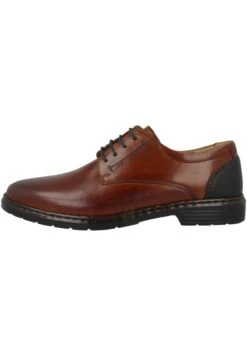 Josef Seibel Alastair- Veterschoenen - Cognac-Combi