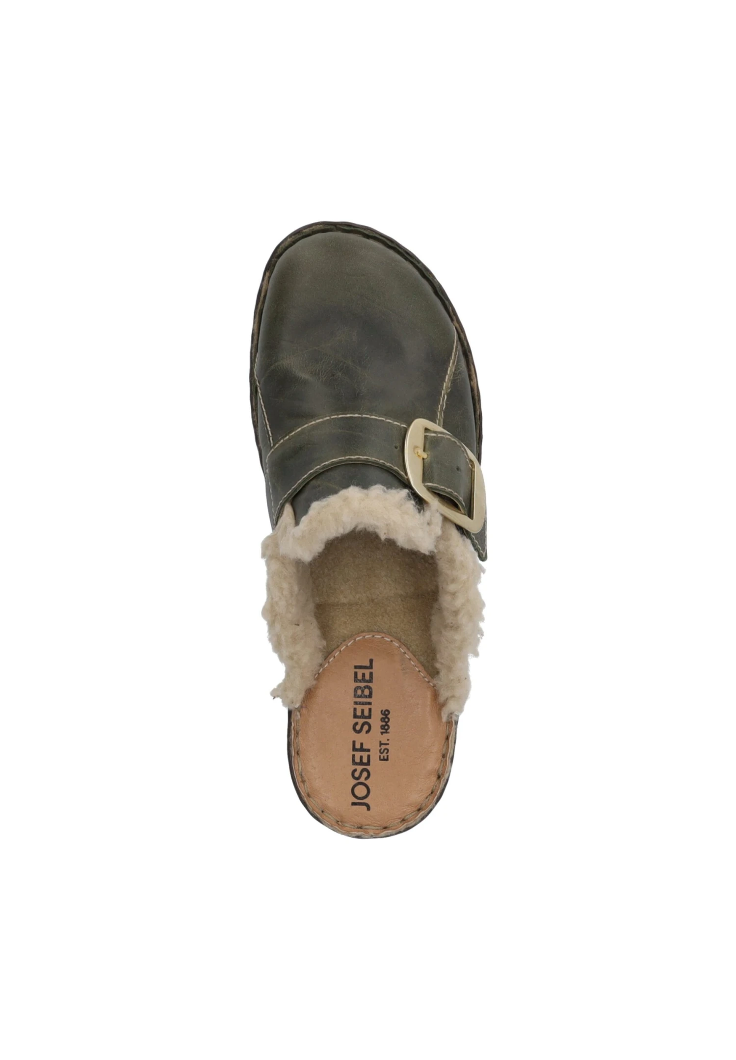 Josef Seibel Clogs - Oliv 2 Josef Seibel Clogs - Oliv - Afbeelding 2