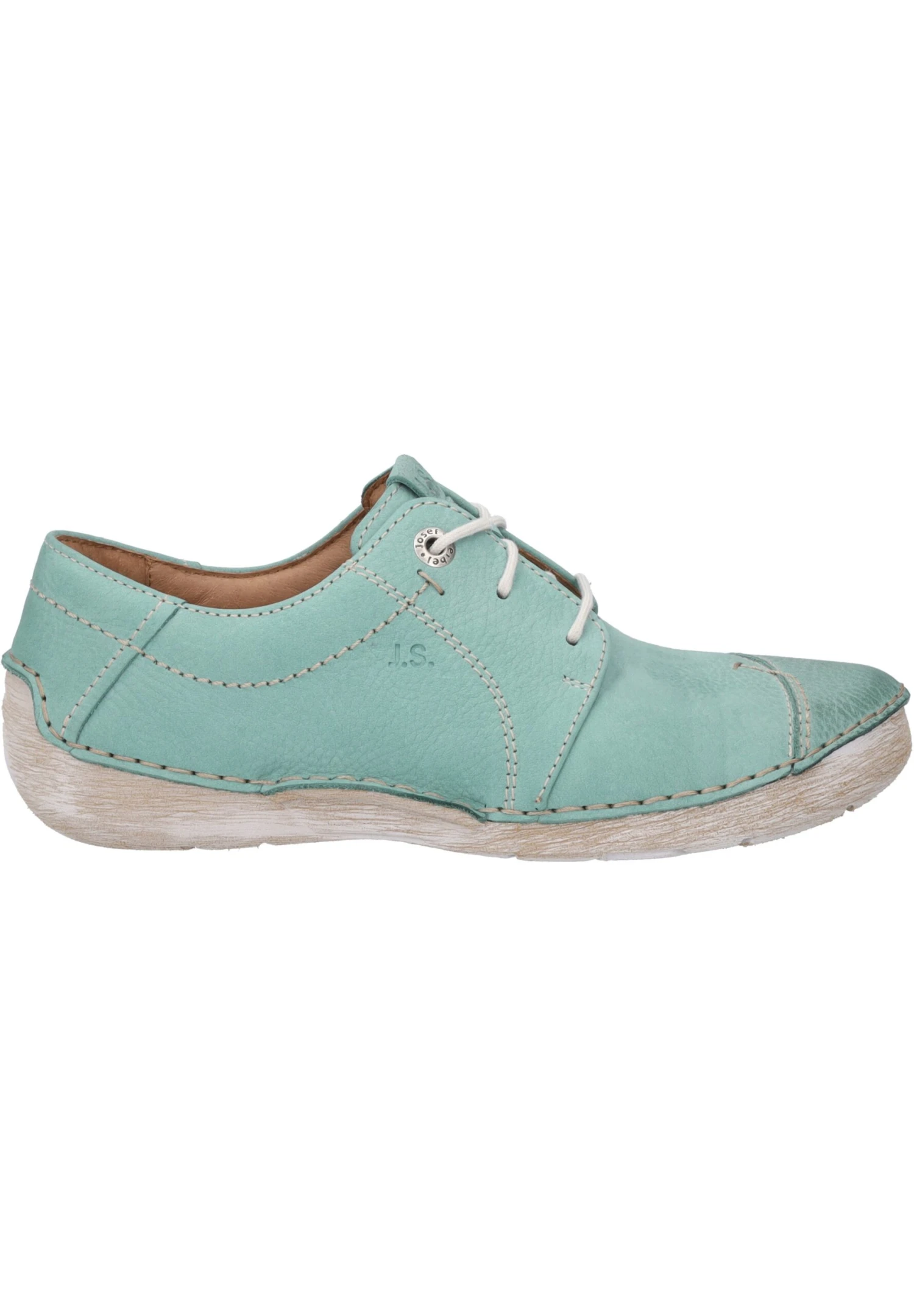 Josef Seibel Fergey- Sportieve Veterschoenen - Mint Kombi 6 Josef Seibel Fergey- Sportieve Veterschoenen - Mint Kombi - Afbeelding 6