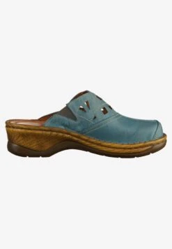 Josef Seibel Muiltjes Met Hak - Blue -Schoenen Winkel 5f589ec3831d4243aa2f937f423ce32d