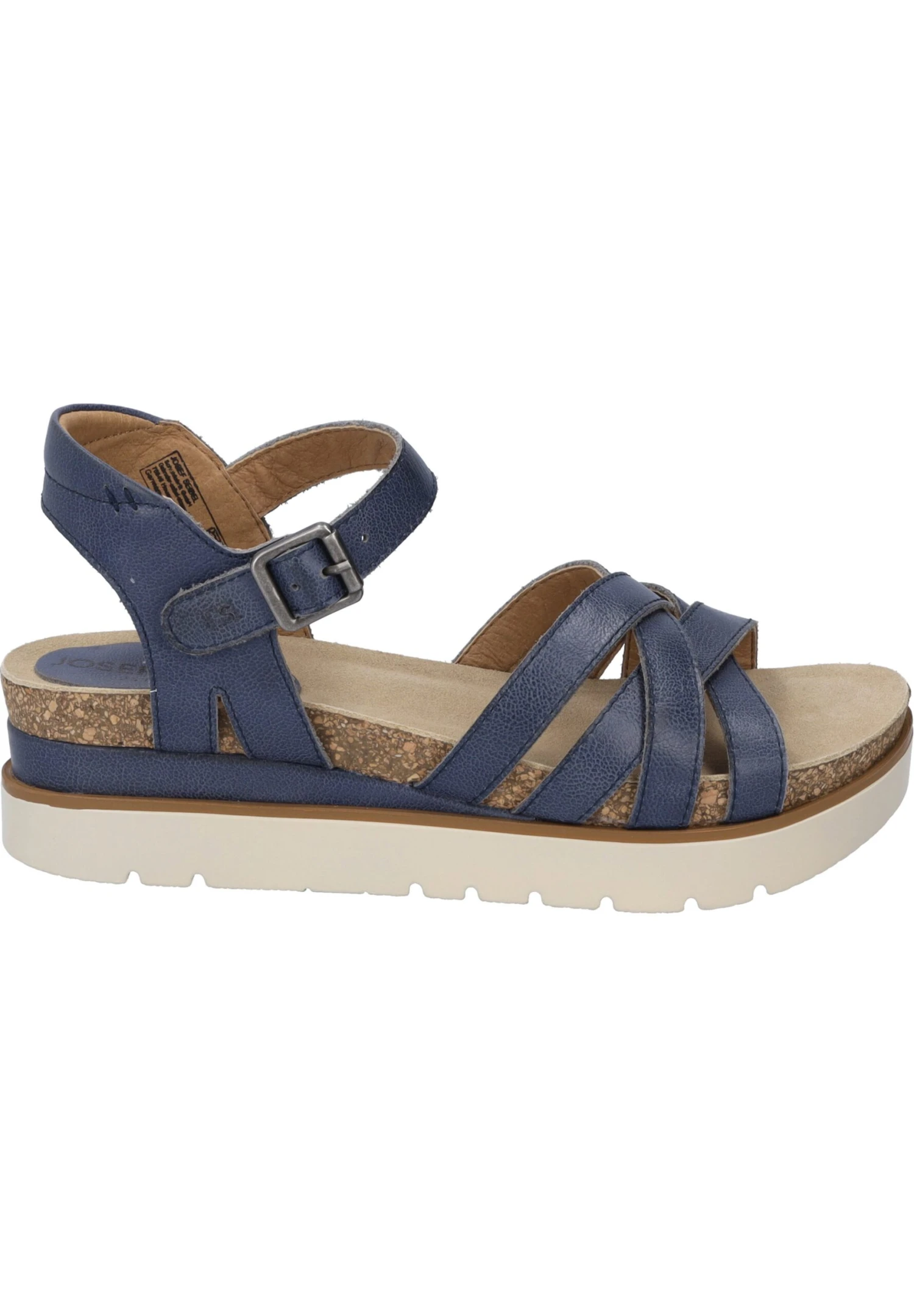 Josef Seibel Sandalen Met Sleehak - Jeans 7 Josef Seibel Sandalen Met Sleehak - Jeans - Afbeelding 7