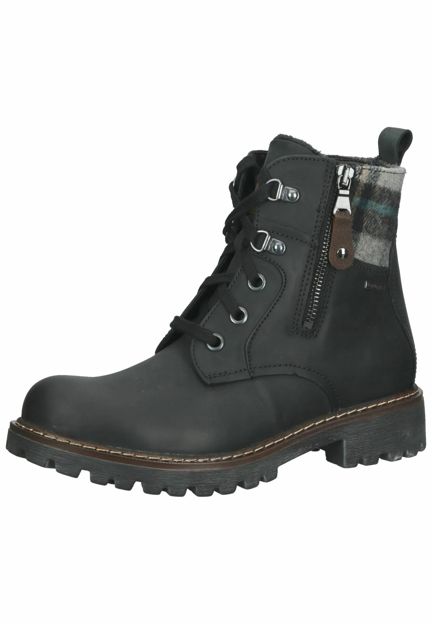 Josef Seibel Veterboots - Schwarz Kombi 1 Josef Seibel Veterboots - Schwarz Kombi