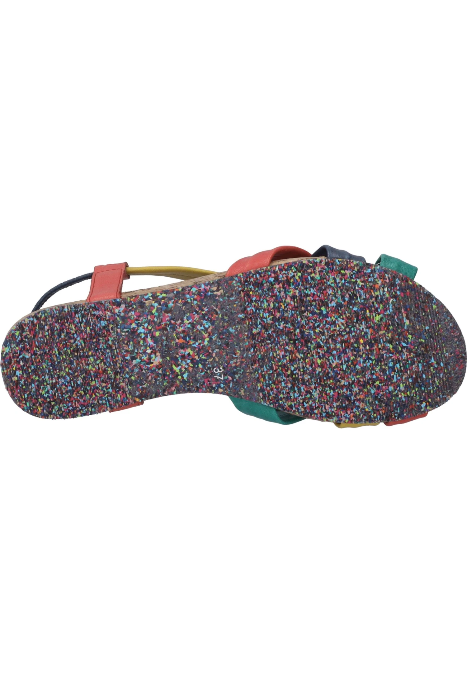 Josef Seibel Henriette- Sandalen - Rot Multi 4 Josef Seibel Henriette- Sandalen - Rot Multi - Afbeelding 4