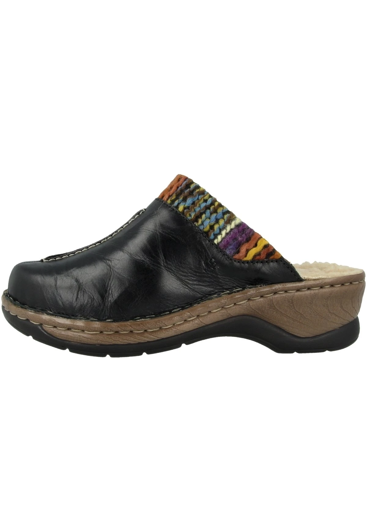 Josef Seibel Clogs - Black Multi 1 Josef Seibel Clogs - Black Multi