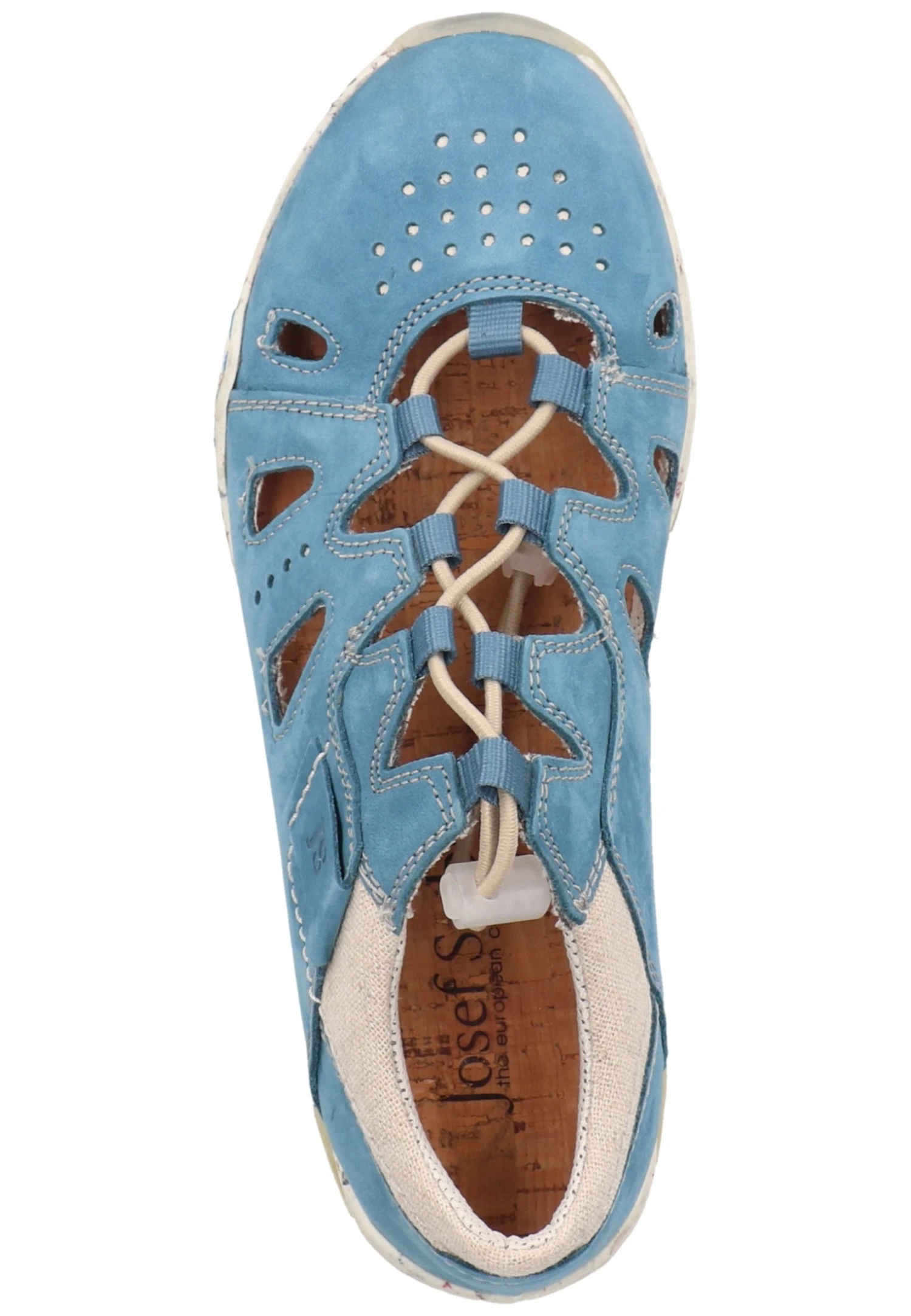 Josef Seibel Sneakers Laag - Blau-Kombi 1 Josef Seibel Sneakers Laag - Blau-Kombi
