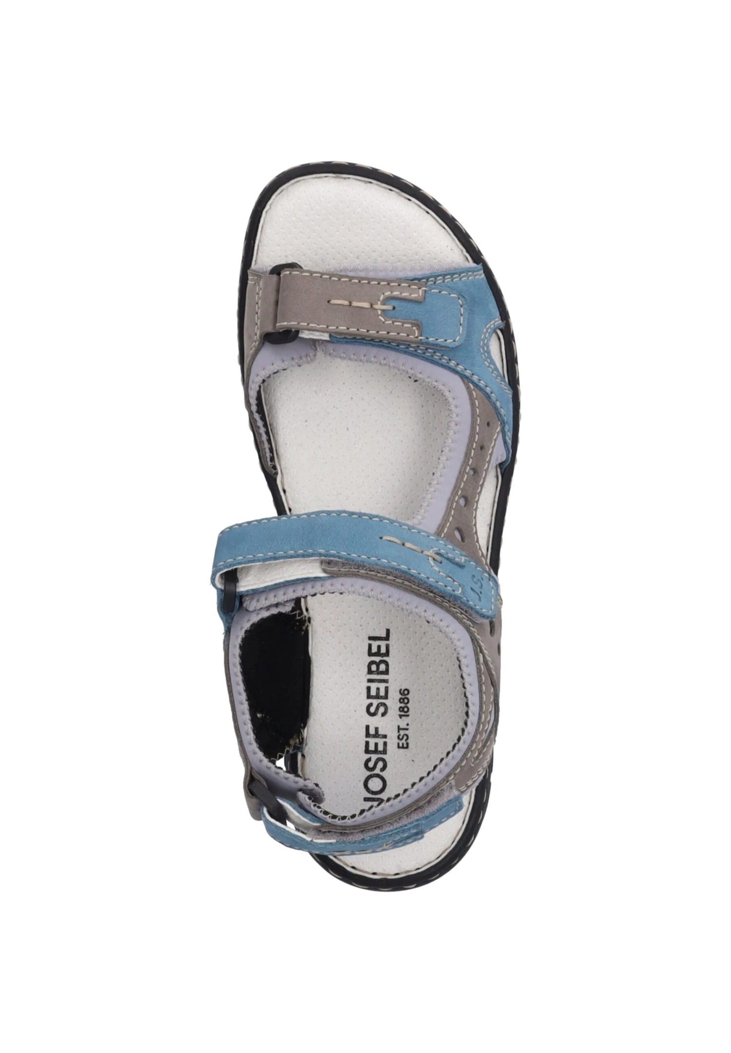 Josef Seibel Stefanie 23 - Sandalen - Blau Kombi 11 Josef Seibel Stefanie 23 - Sandalen - Blau Kombi - Afbeelding 11