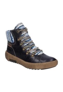 Josef Seibel Maren - Enkellaarsjes Met Plateauzool - Ocean Kombi 7 Josef Seibel Maren - Enkellaarsjes Met Plateauzool - Ocean Kombi -Schoenen Winkel 7063a46c687c418e82396b3854c9b4e7