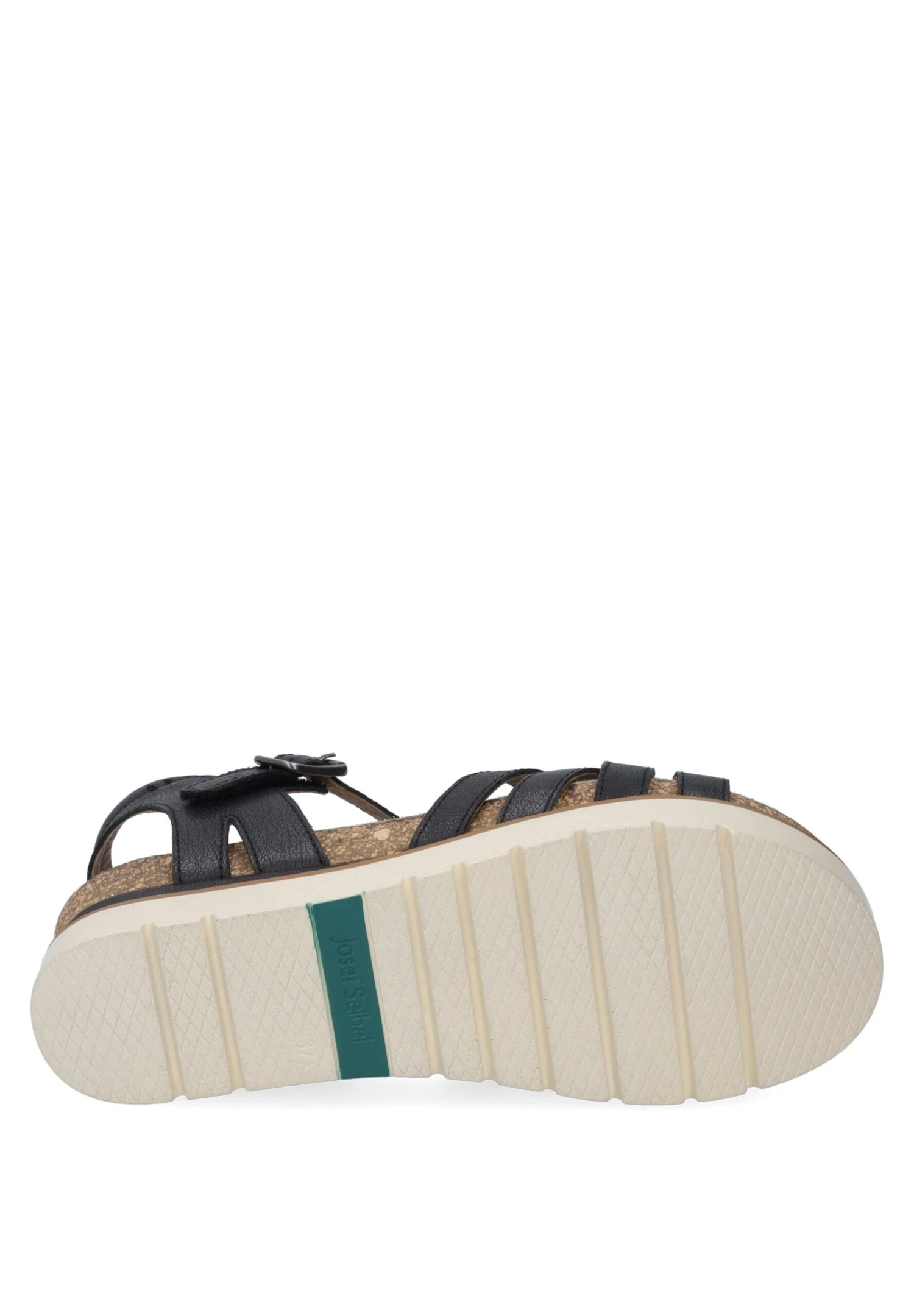 Josef Seibel Sandalen Met Sleehak - Schwarz 5 Josef Seibel Sandalen Met Sleehak - Schwarz - Afbeelding 5