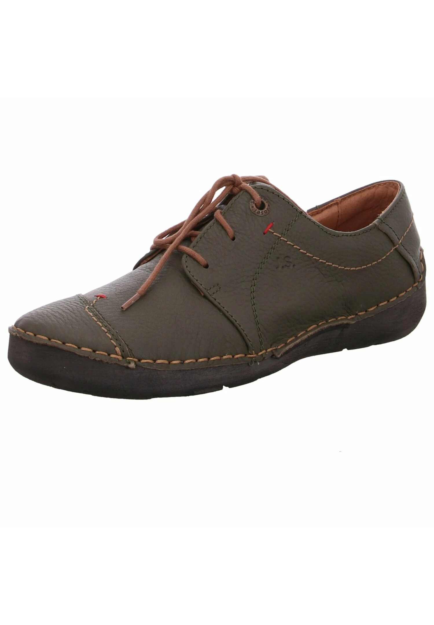 Josef Seibel Veterschoenen - Oliv 2 Josef Seibel Veterschoenen - Oliv - Afbeelding 2